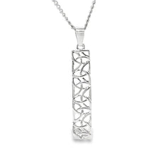 Load image into Gallery viewer, SILVER PLATE BAR TRINITY  PENDANT