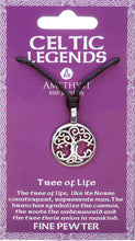 Load image into Gallery viewer, CELTIC LEGEND TREE OF LIFE CHOKER