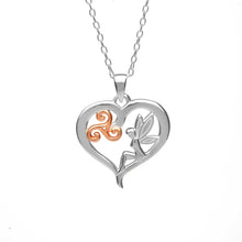 Load image into Gallery viewer, FAIRY TRIPLE SPIRAL PENDANT