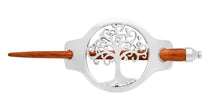 Load image into Gallery viewer, LARGE TREE OF LIFE HAIRSLIDE
