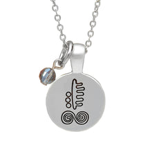 Load image into Gallery viewer, SILVER PLATE MARCH ASTROLOGY PENDANT