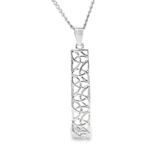 Load image into Gallery viewer, SILVER PLATE BAR TRINITY  PENDANT
