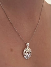 Load image into Gallery viewer, CELTIC TRIPLE SPIRAL PENDANT
