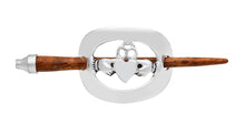Load image into Gallery viewer, LARGE CLADDAGH HAIRSLIDE

